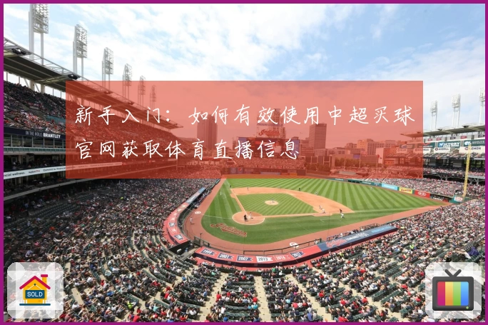 新手入门：如何有效使用中超买球官网获取体育直播信息