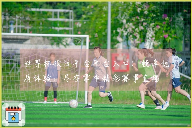 世界杯投注平台平台入口:畅享优质体验,尽在掌中精彩赛事直播